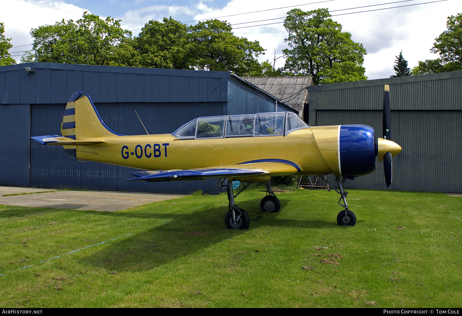 Aircraft Photo of G-OCBT | Yakovlev Yak-52 | AirHistory.net #62723