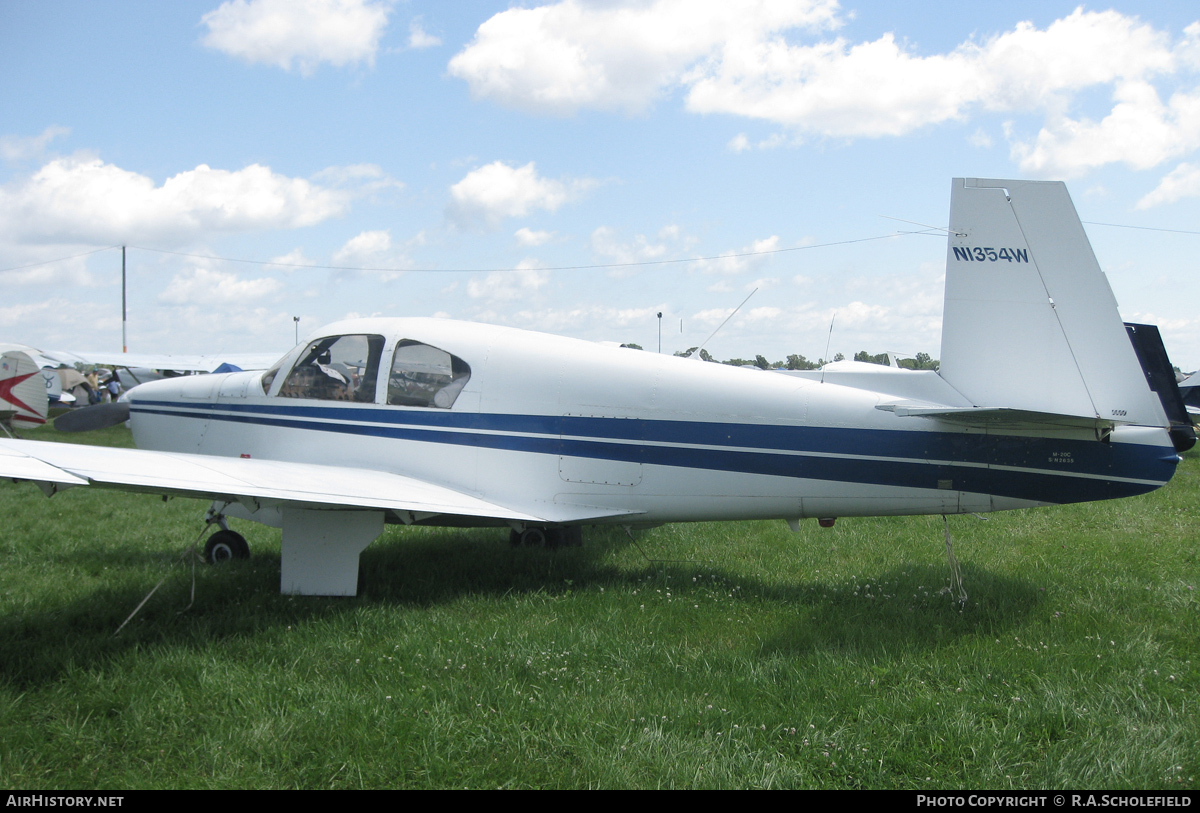 Aircraft Photo of N1354W | Mooney M-20C | AirHistory.net #62725