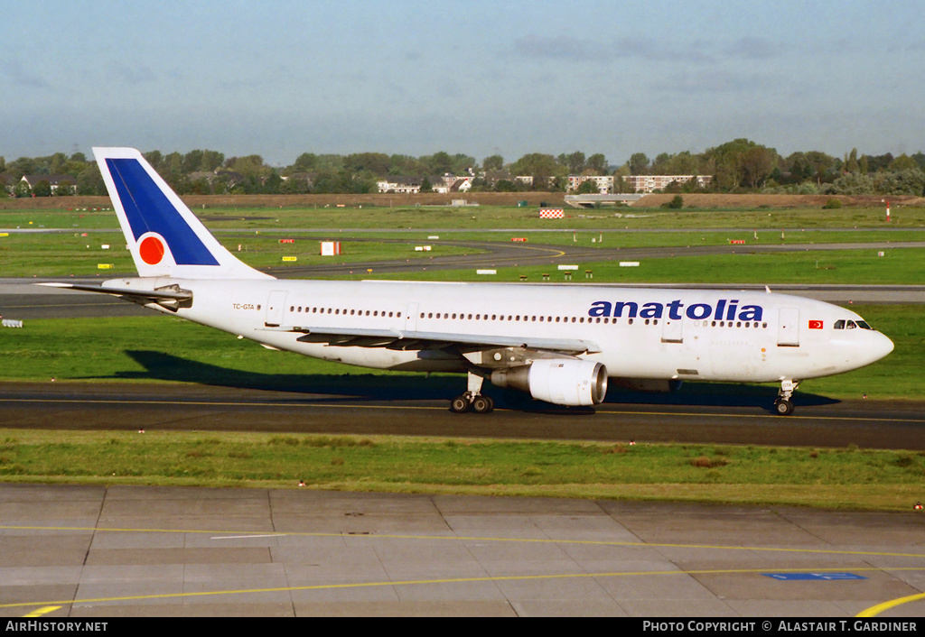 Aircraft Photo of TC-GTA | Airbus A300B4-103 | Air Anatolia | AirHistory.net #62731