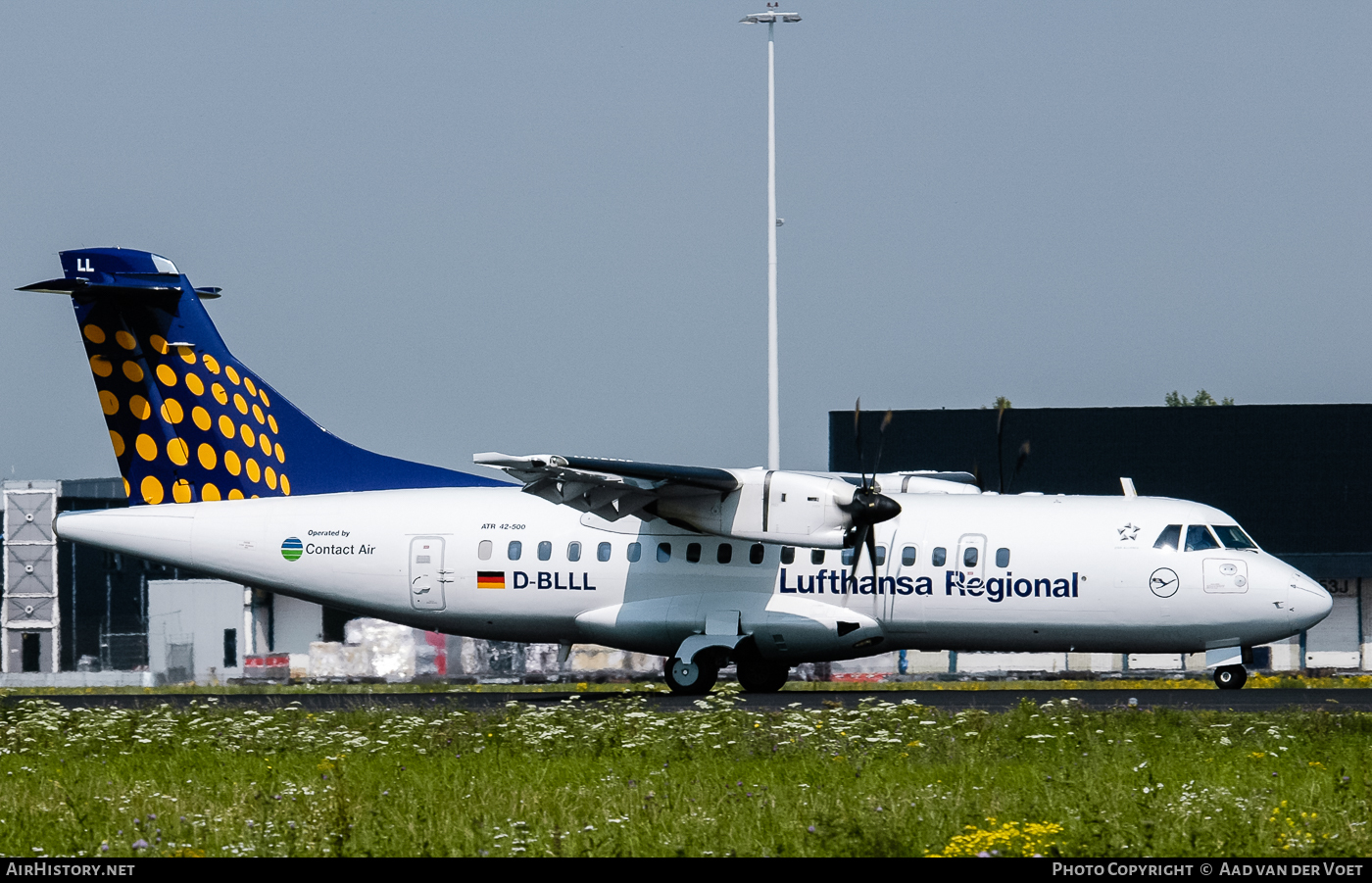 Aircraft Photo of D-BLLL | ATR ATR-42-500 | Lufthansa Regional | AirHistory.net #62739