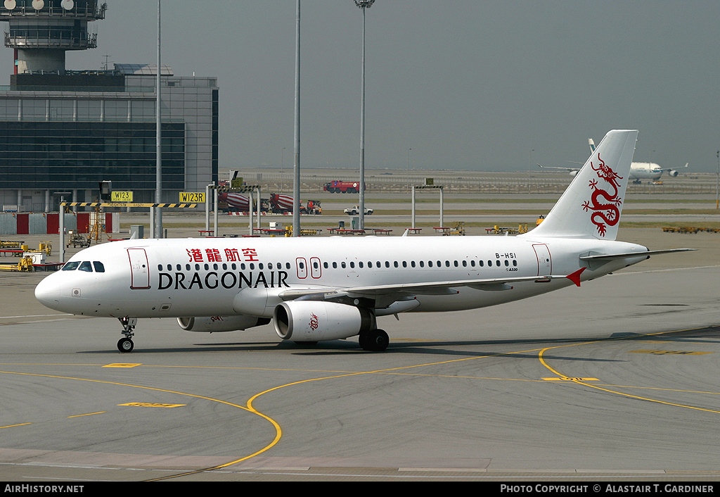 Aircraft Photo of B-HSI | Airbus A320-232 | Dragonair | AirHistory.net #62747