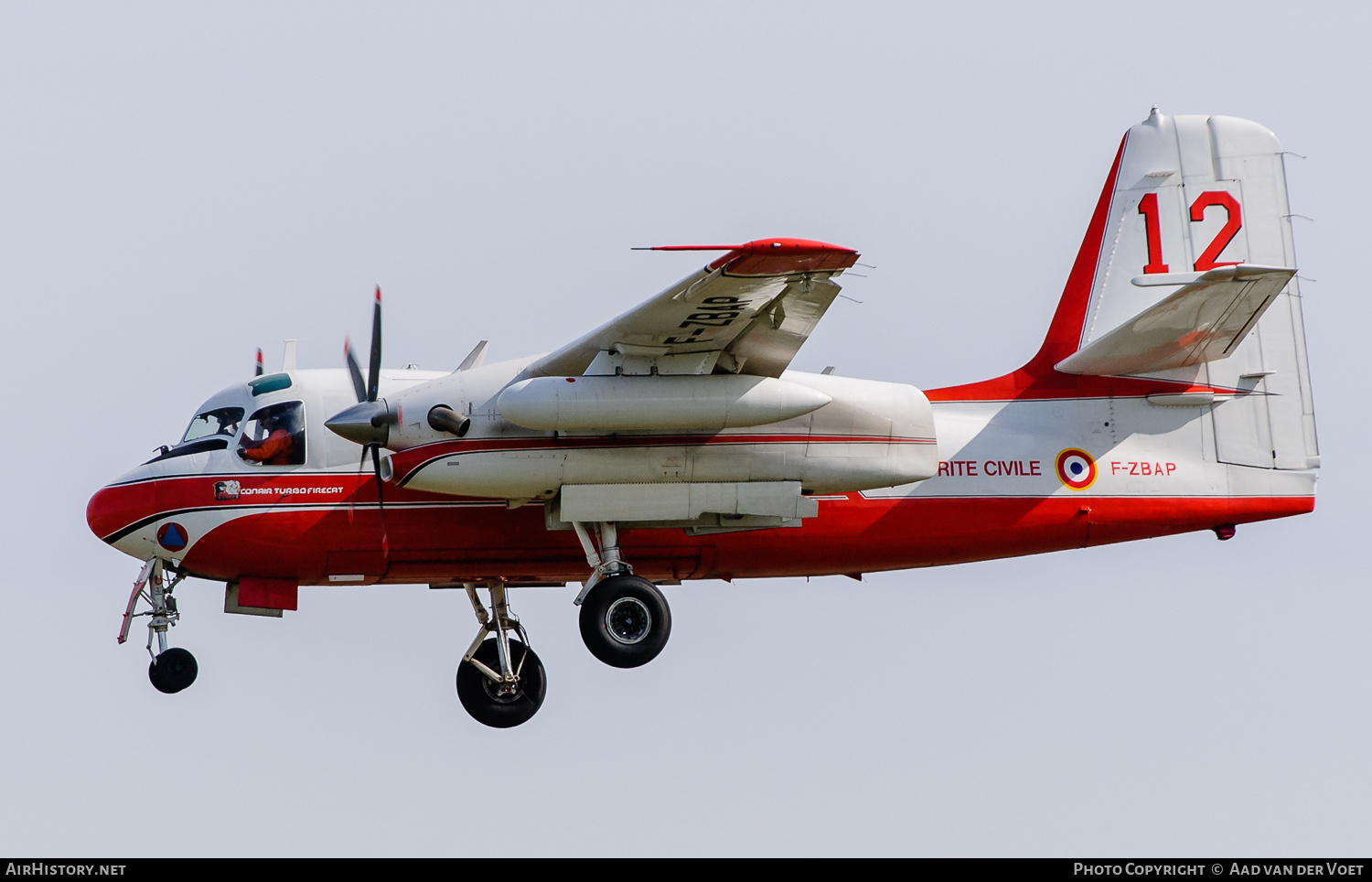 Aircraft Photo of F-ZBAP | Conair S-2T Turbo Firecat | Sécurité Civile | AirHistory.net #62762
