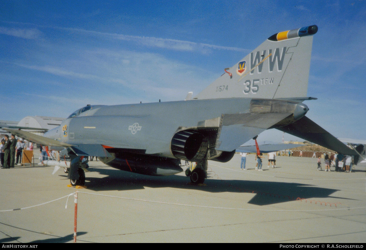 Aircraft Photo of 69-7574 / AF69-574 | McDonnell Douglas F-4G Phantom II | USA - Air Force | AirHistory.net #62771