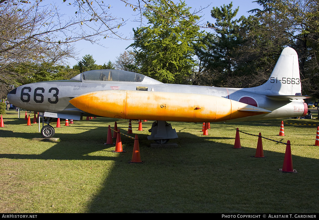 Aircraft Photo of 51-5663 | Lockheed T-33A | Japan - Air Force | AirHistory.net #62772