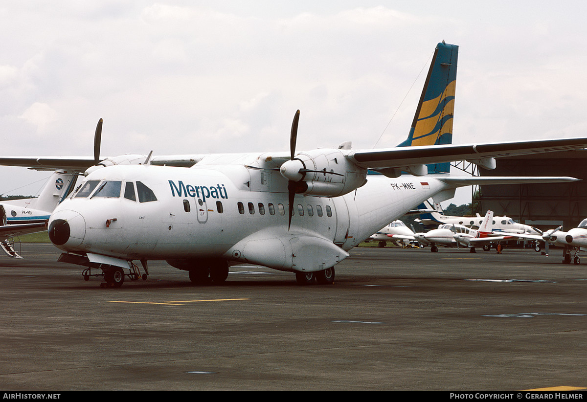 Aircraft Photo of PK-MNE | CASA/IPTN CN235-10 | Merpati Nusantara Airlines | AirHistory.net #62778