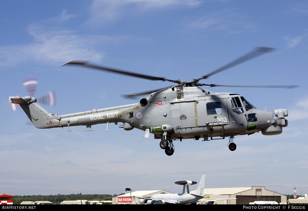 Aircraft Photo of ZD260 | Westland WG-13 Lynx HMA8DSP | UK - Navy | AirHistory.net #62779