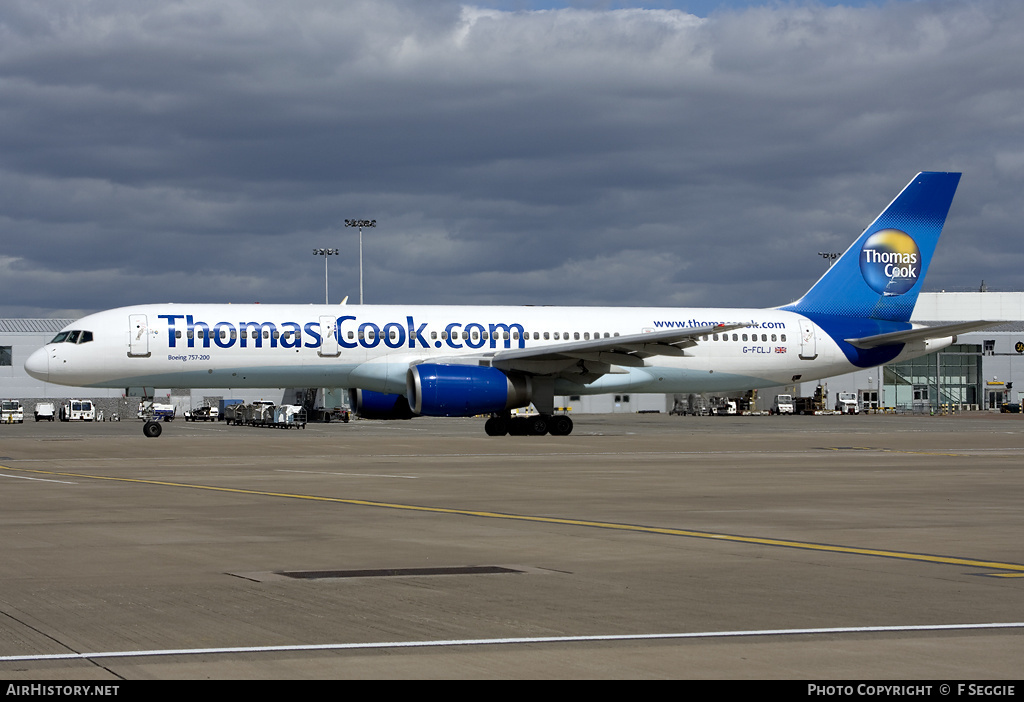 Aircraft Photo of G-FCLJ | Boeing 757-2Y0 | Thomas Cook Airlines | AirHistory.net #62780