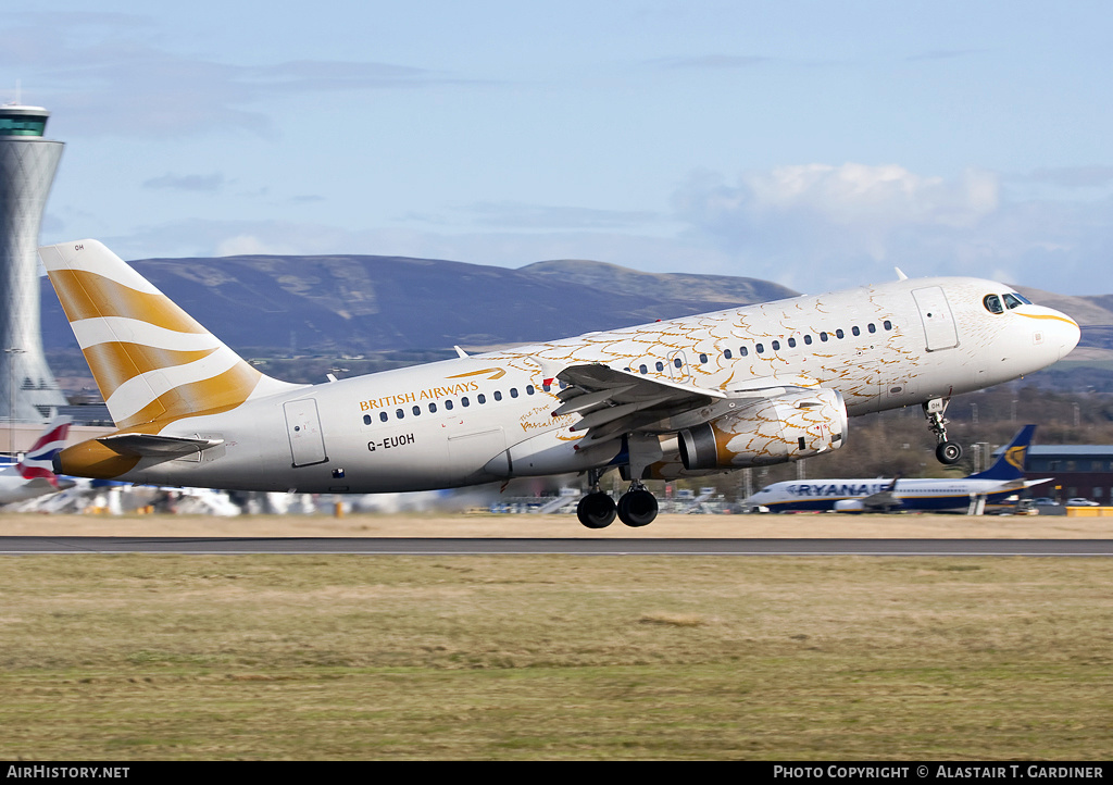 Aircraft Photo of G-EUOH | Airbus A319-131 | British Airways | AirHistory.net #62786