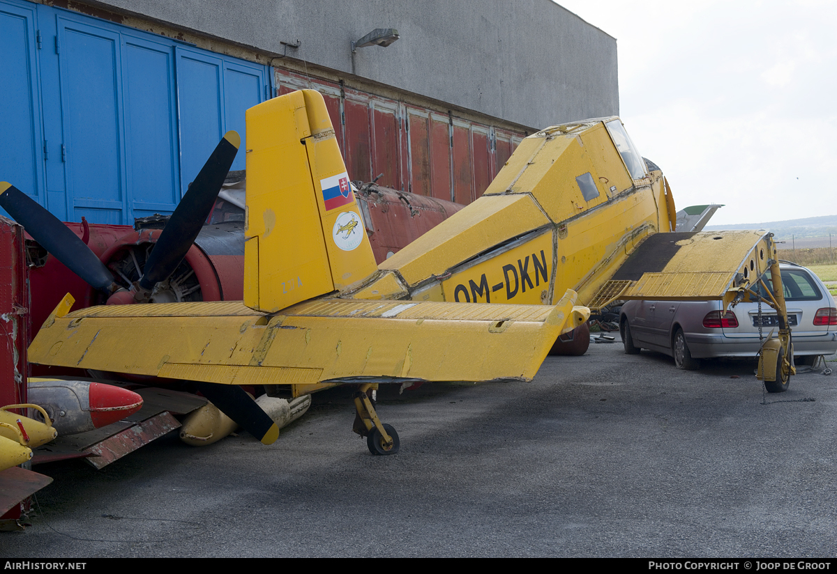 Aircraft Photo of OM-DKN | Let Z-37A Cmelak | Aeroservis Kosice | AirHistory.net #62792