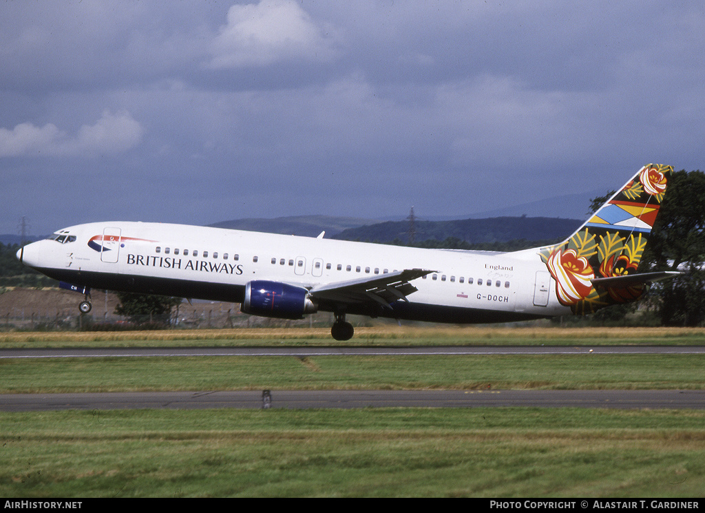 Aircraft Photo of G-DOCH | Boeing 737-436 | British Airways | AirHistory.net #62800