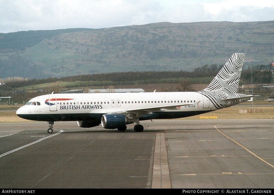Aircraft Photo of G-BUSK | Airbus A320-211 | British Airways | AirHistory.net #62809
