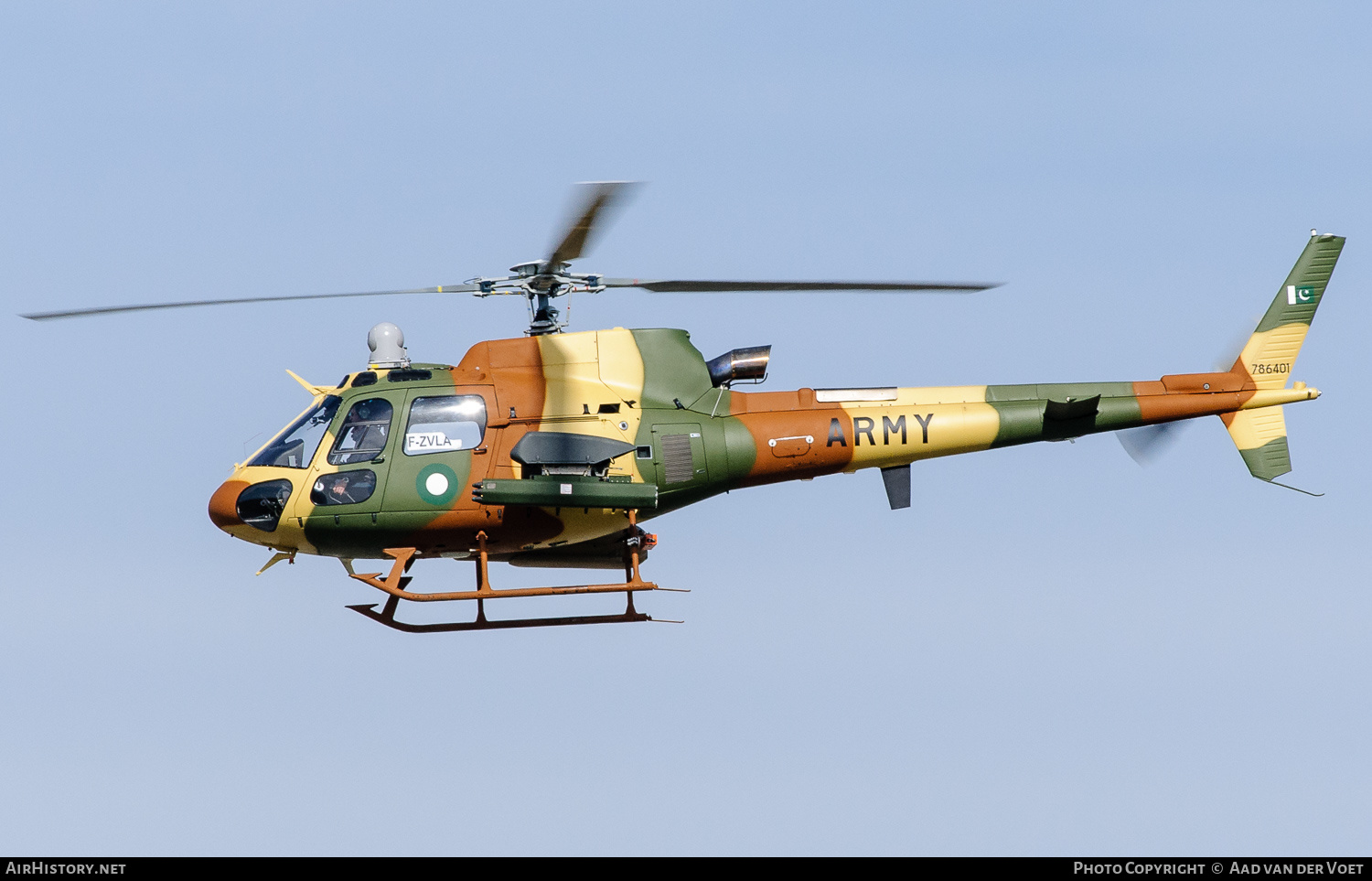 Aircraft Photo of 786401 / F-ZVLA | Eurocopter AS-550C-3 Fennec | Pakistan - Army | AirHistory.net #62811