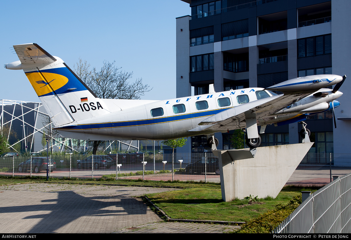 Aircraft Photo of D-IOSA | Piper PA-42-720 Cheyenne IIIA | Lufthansa | AirHistory.net #62816