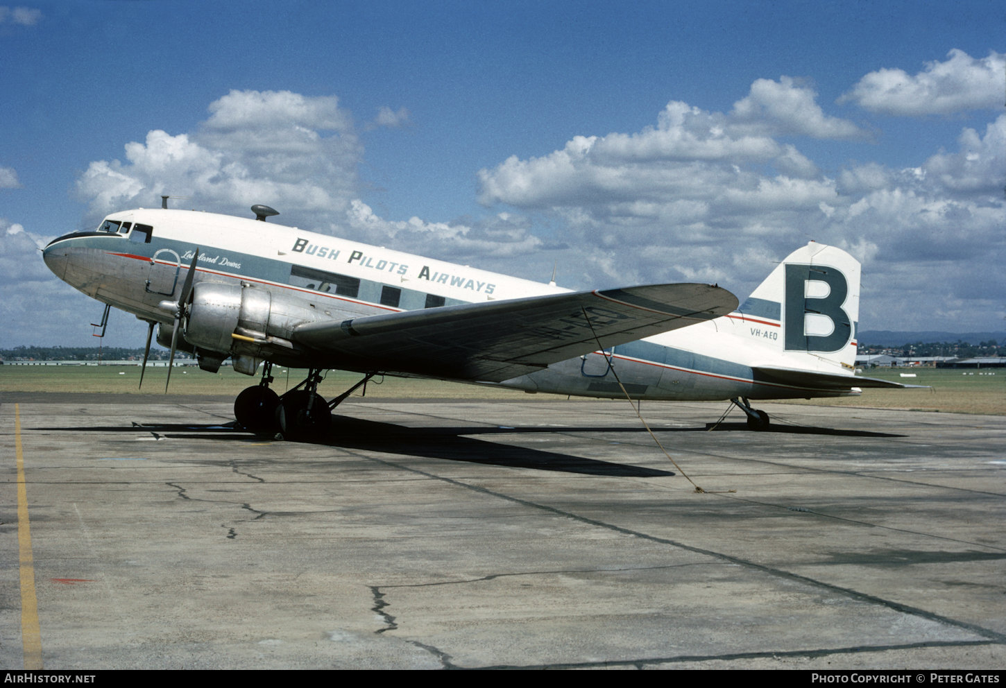 Aircraft Photo of VH-AEQ | Douglas DC-3(C) | Bush Pilots Airways - BPA | AirHistory.net #62830