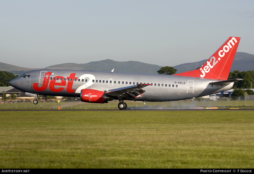 Aircraft Photo of G-CELX | Boeing 737-377(QC) | Jet2 | AirHistory.net #62834