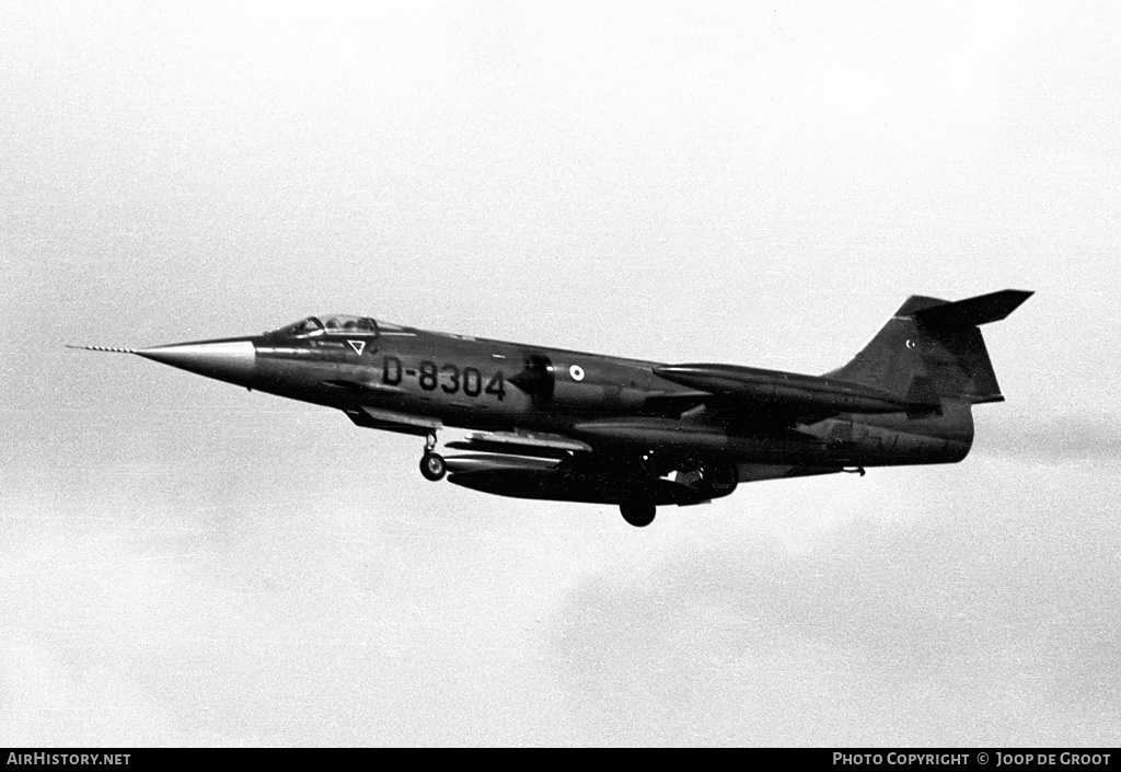 Aircraft Photo of D-8304 | Lockheed F-104G Starfighter | Turkey - Air Force | AirHistory.net #62835