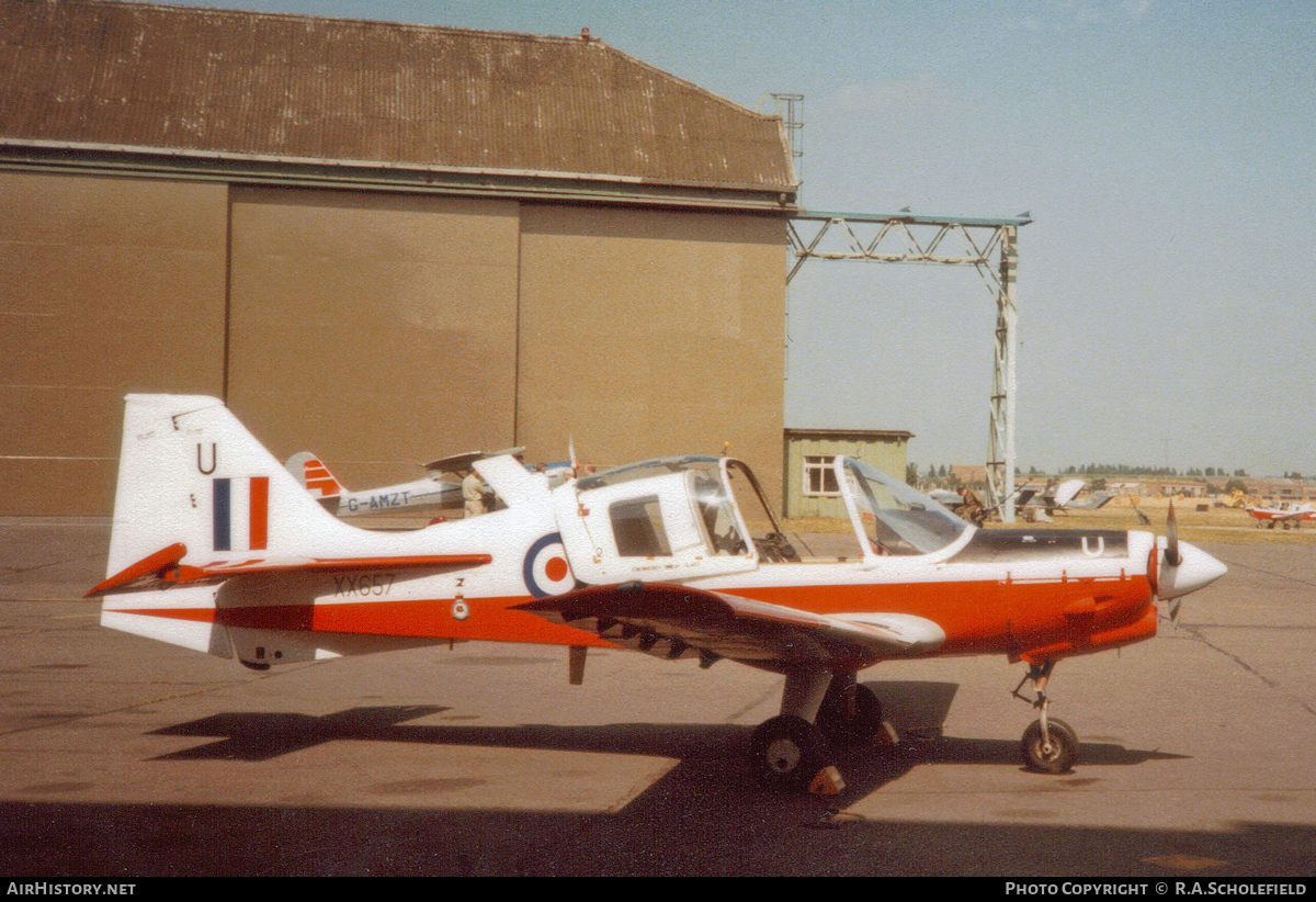 Aircraft Photo of XX657 | Scottish Aviation Bulldog T1 | UK - Air Force | AirHistory.net #62852