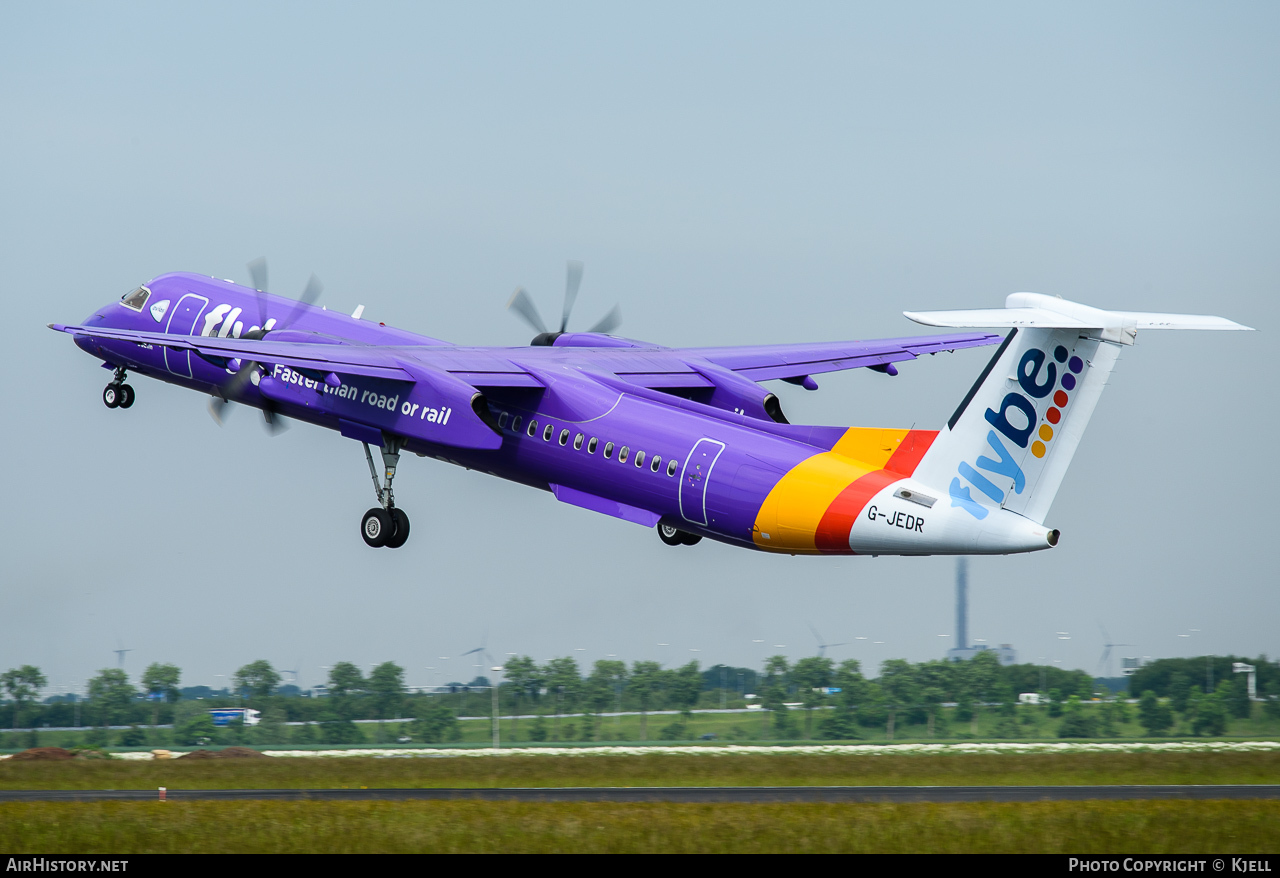 Aircraft Photo of G-JEDR | Bombardier DHC-8-402 Dash 8 | Flybe | AirHistory.net #62869