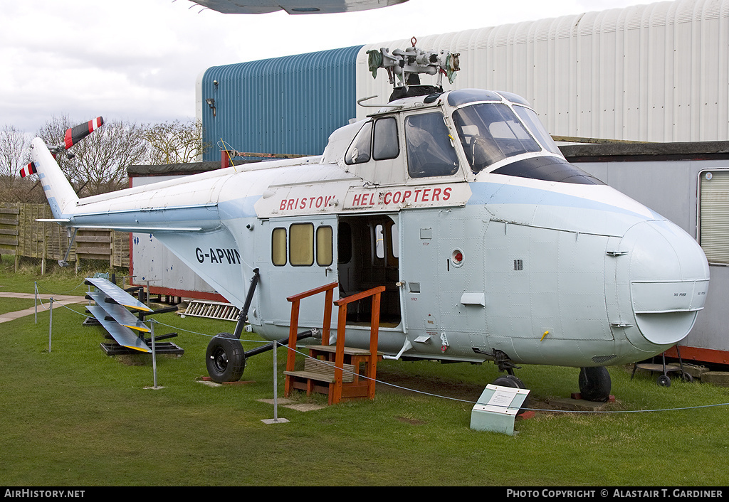 Aircraft Photo of G-APWN | Westland WS-55 Whirlwind 3 | Bristow Helicopters | AirHistory.net #62886