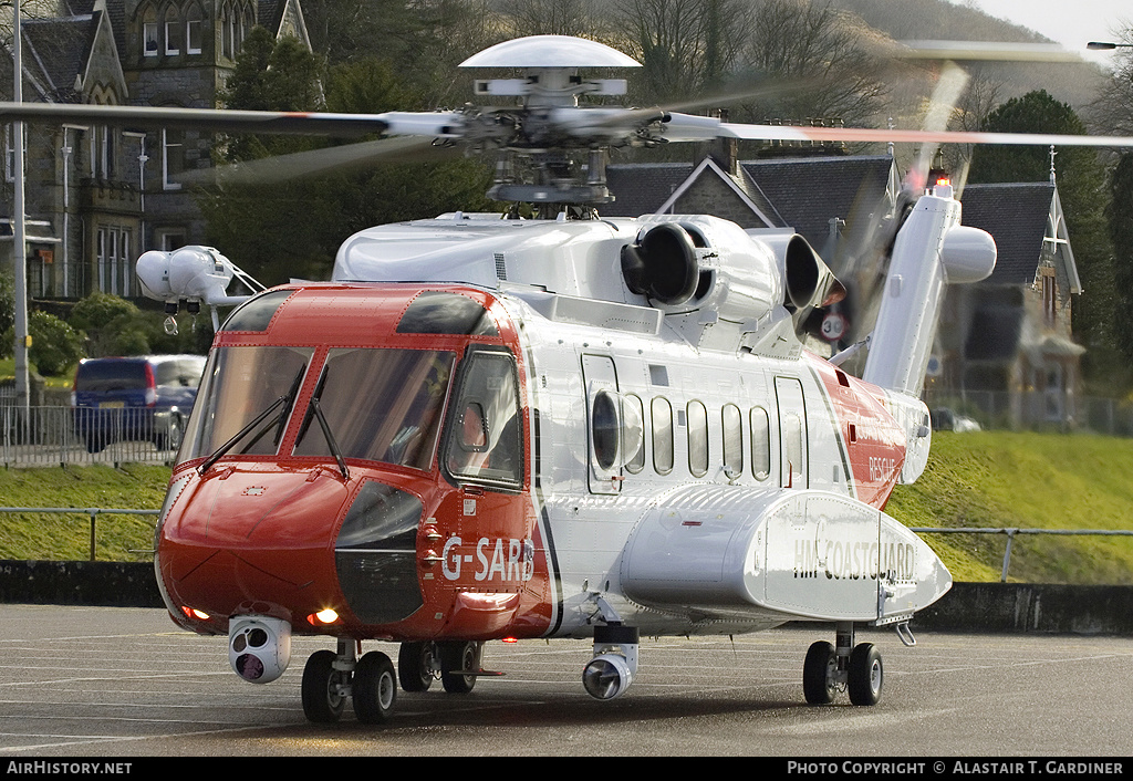 Aircraft Photo of G-SARB | Sikorsky S-92A | HM Coastguard | AirHistory.net #62891