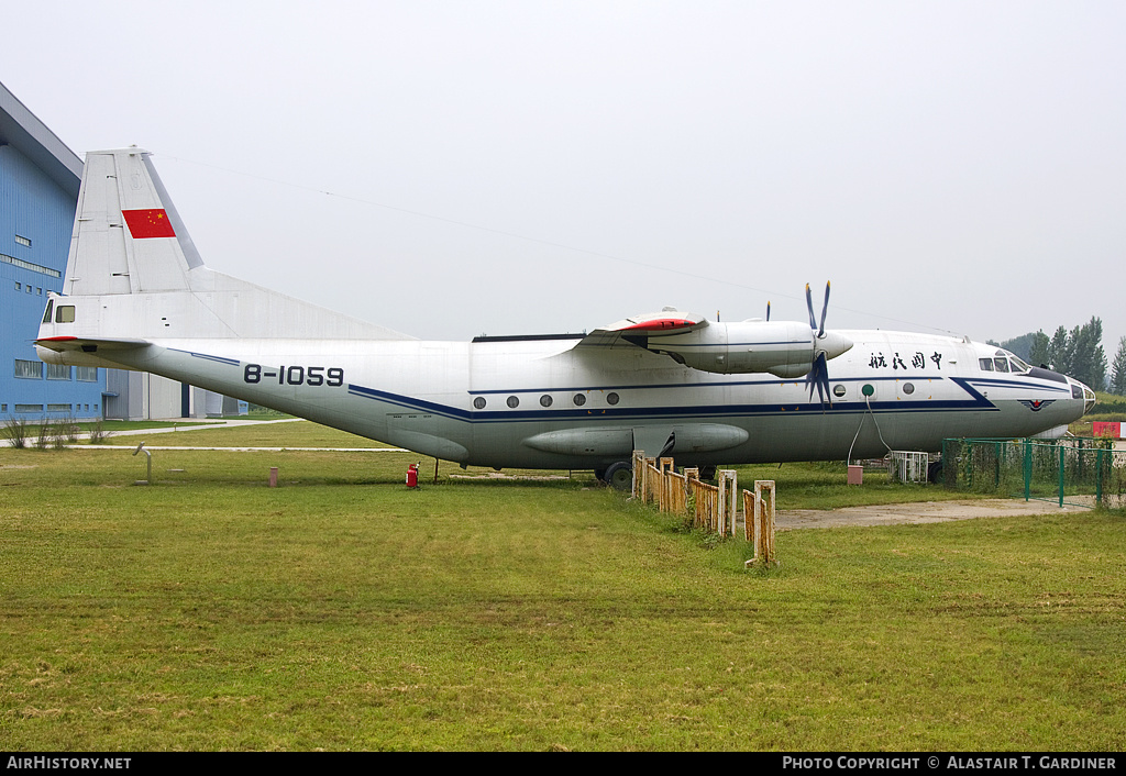 Aircraft Photo of B-1059 | Antonov An-12BP | CAAC - Civil Aviation Administration of China | AirHistory.net #62892