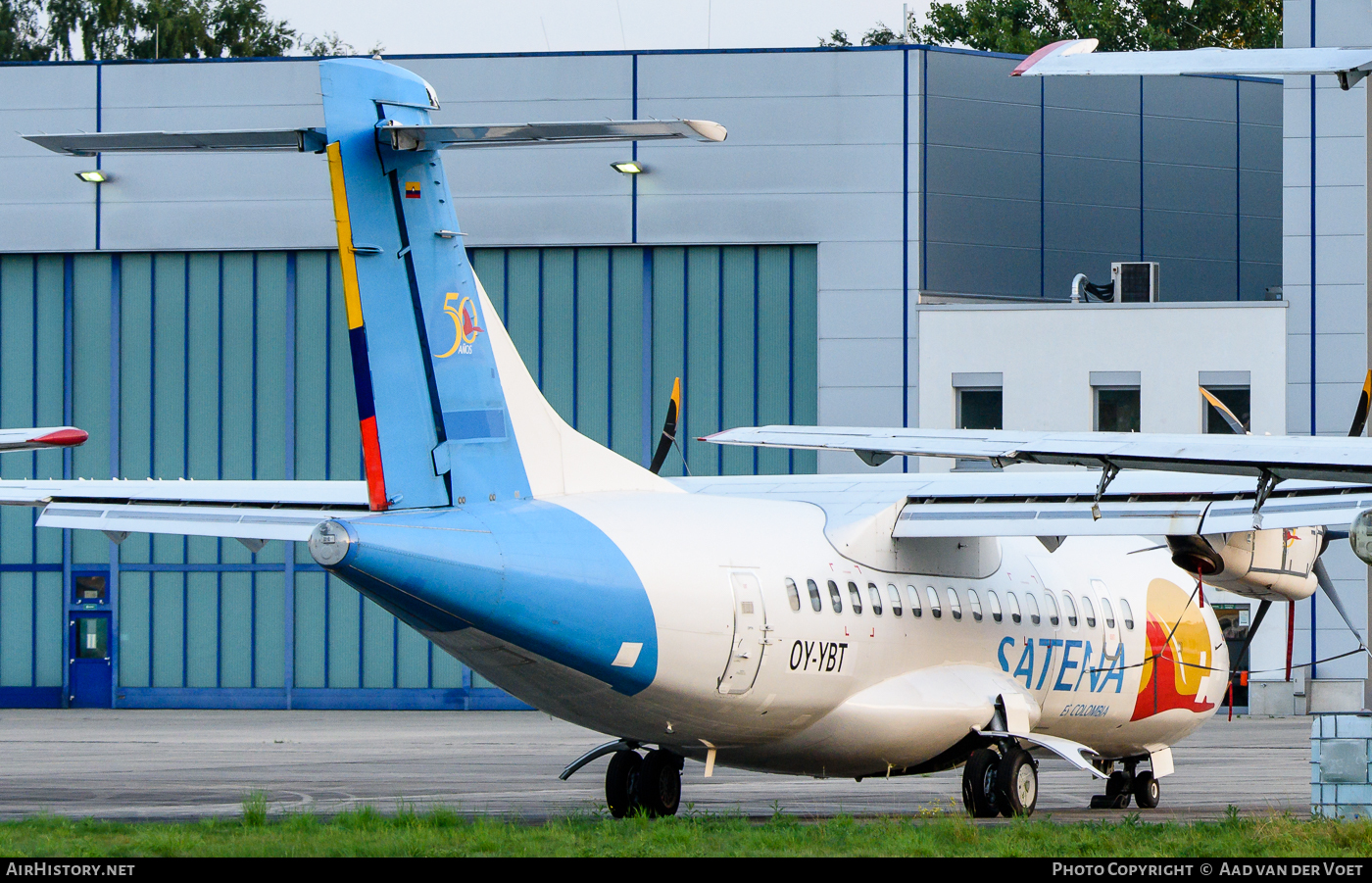 Aircraft Photo of OY-YBT | ATR ATR-42-500 | Colombia - Satena | AirHistory.net #62897