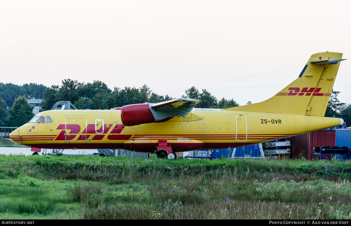 Aircraft Photo of ZS-OVR | ATR ATR-42-300/F | DHL International | AirHistory.net #62908