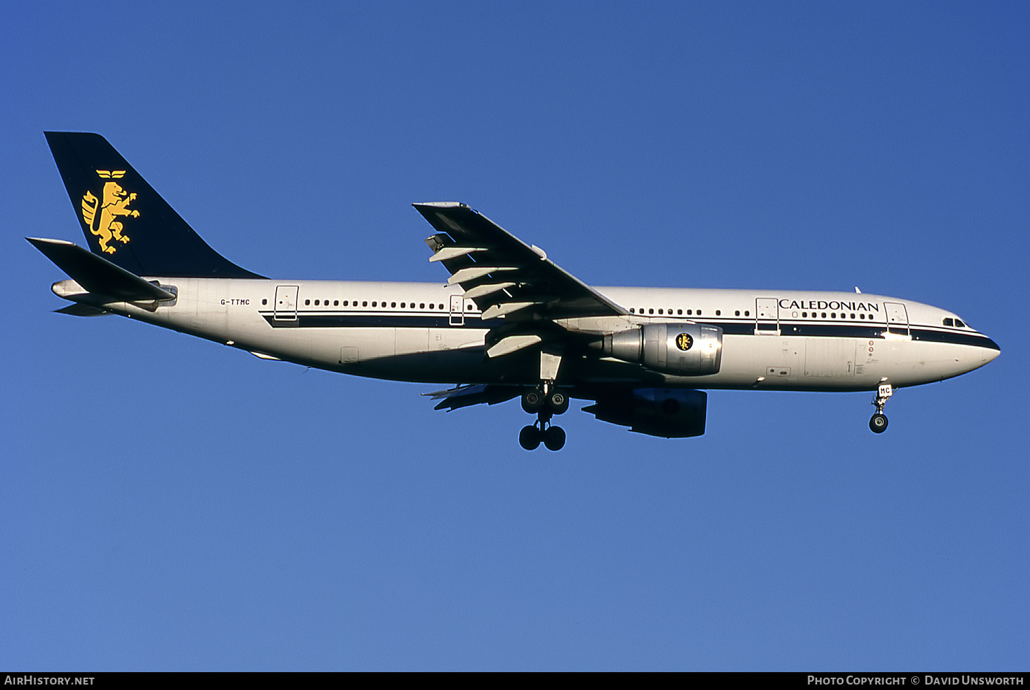 Aircraft Photo of G-TTMC | Airbus A300B4-203FF | Caledonian Airways | AirHistory.net #62914