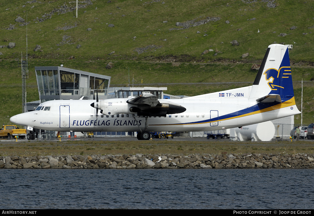 Aircraft Photo of TF-JMN | Fokker 50 | Flugfélag Íslands - Air Iceland | AirHistory.net #62951