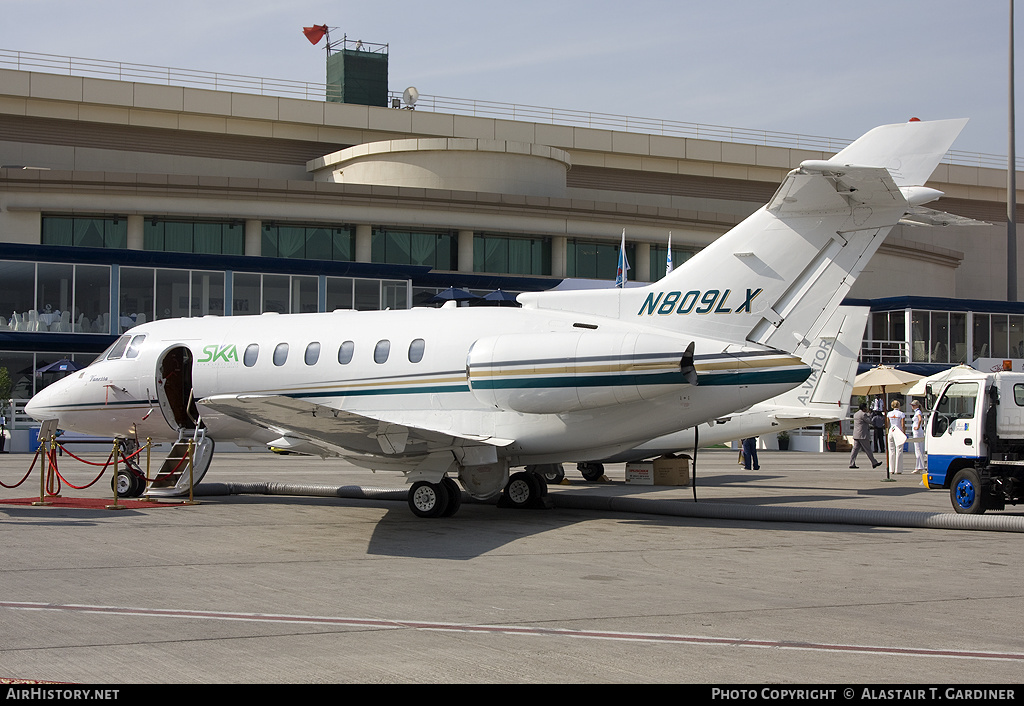 Aircraft Photo of N809LX | Raytheon Hawker 800XP | SKA Group | AirHistory.net #62953