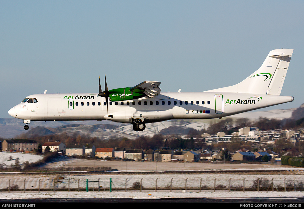 Aircraft Photo of EI-SLL | ATR ATR-72-212 | Aer Arann | AirHistory.net #62957