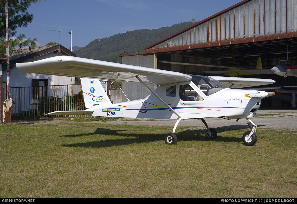 Aircraft Photo of I-9865 | Tecnam P-92 Echo | Aero Club Belluno | AirHistory.net #62964