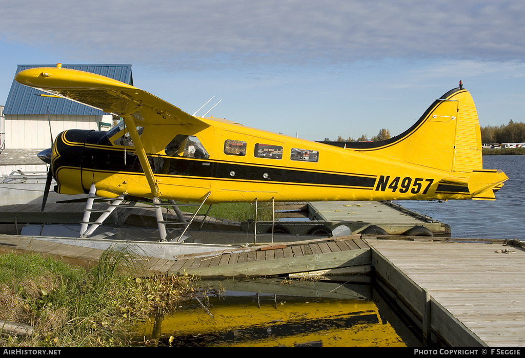 Aircraft Photo of N4957 | De Havilland Canada DHC-2 Beaver Mk1 | AirHistory.net #62978