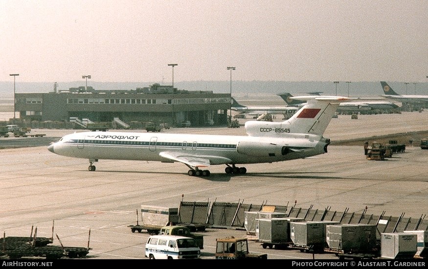 Aircraft Photo of CCCP-85545 | Tupolev Tu-154B-2 | Aeroflot | AirHistory.net #62982