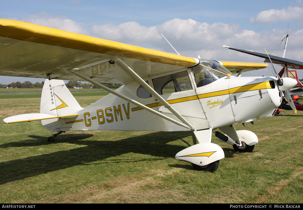 Aircraft Photo of G-BSMV | Piper PA-17 Vagabond | AirHistory.net #62990