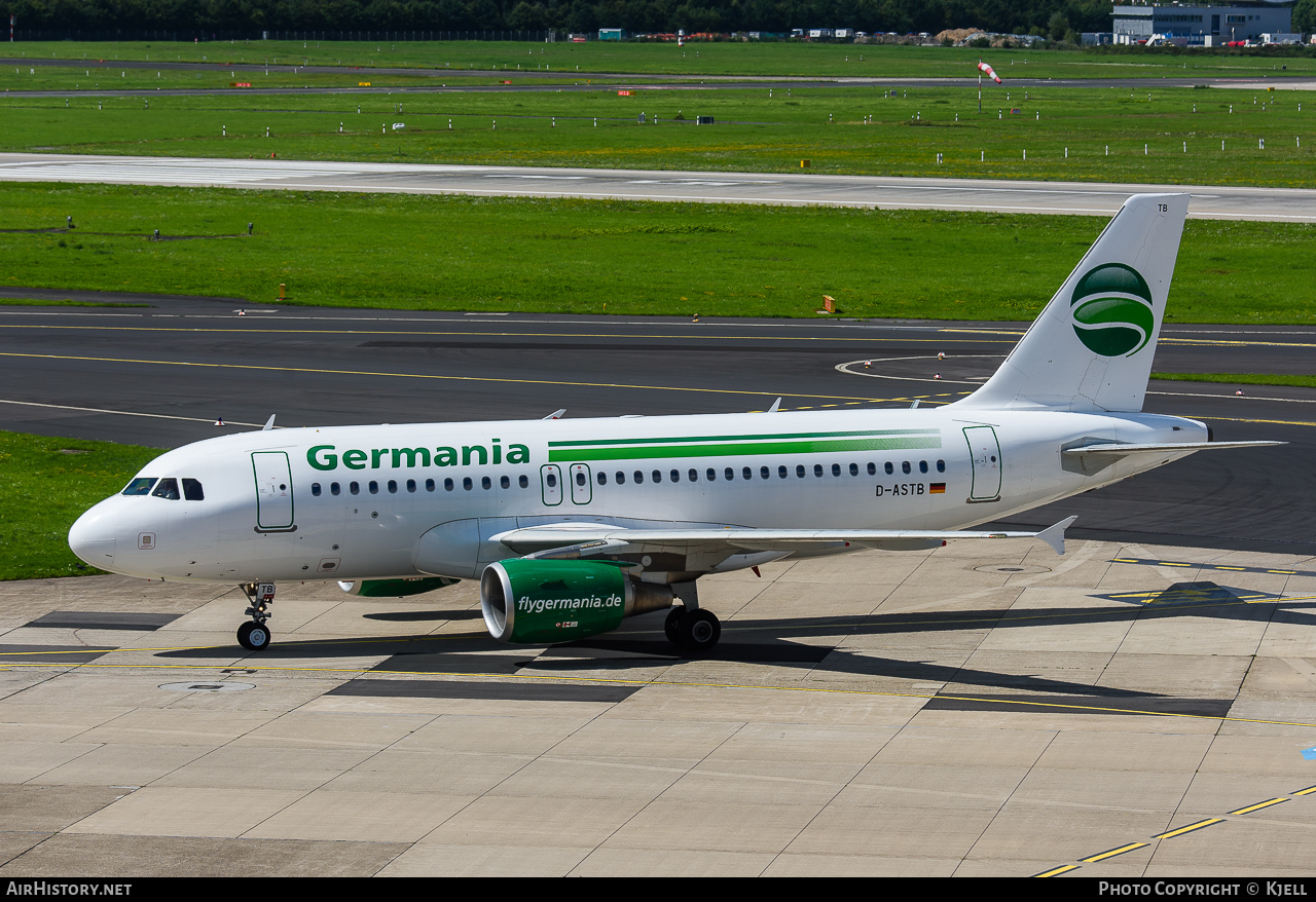 Aircraft Photo of D-ASTB | Airbus A319-112 | Germania | AirHistory.net #62997
