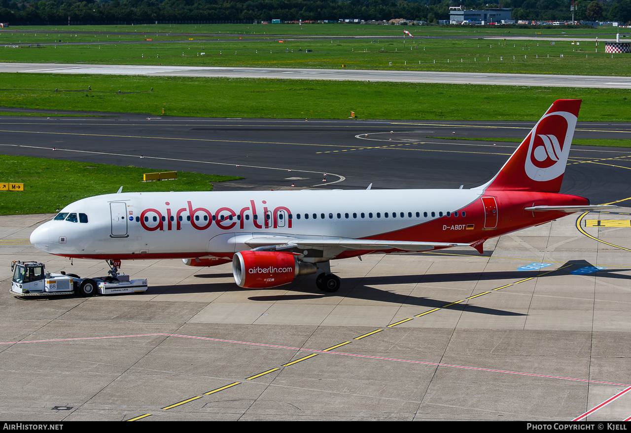 Aircraft Photo of D-ABDT | Airbus A320-214 | Air Berlin | AirHistory.net #62999