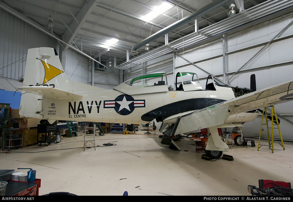 Aircraft Photo of N372C / 138203 | North American T-28B Trojan | USA - Navy | AirHistory.net #63000