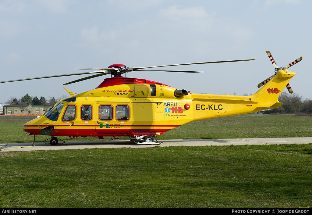 Aircraft Photo of EC-KLC | AgustaWestland AW-139 | Inaer | AirHistory.net #63015