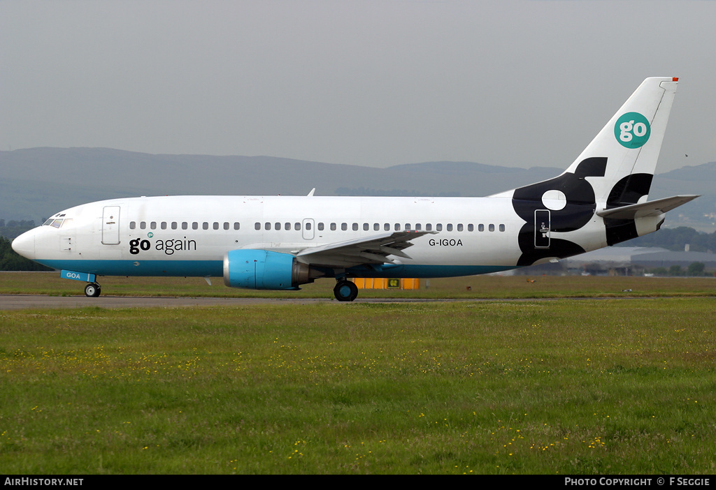 Aircraft Photo of G-IGOA | Boeing 737-3Y0 | Go Fly | AirHistory.net #63021