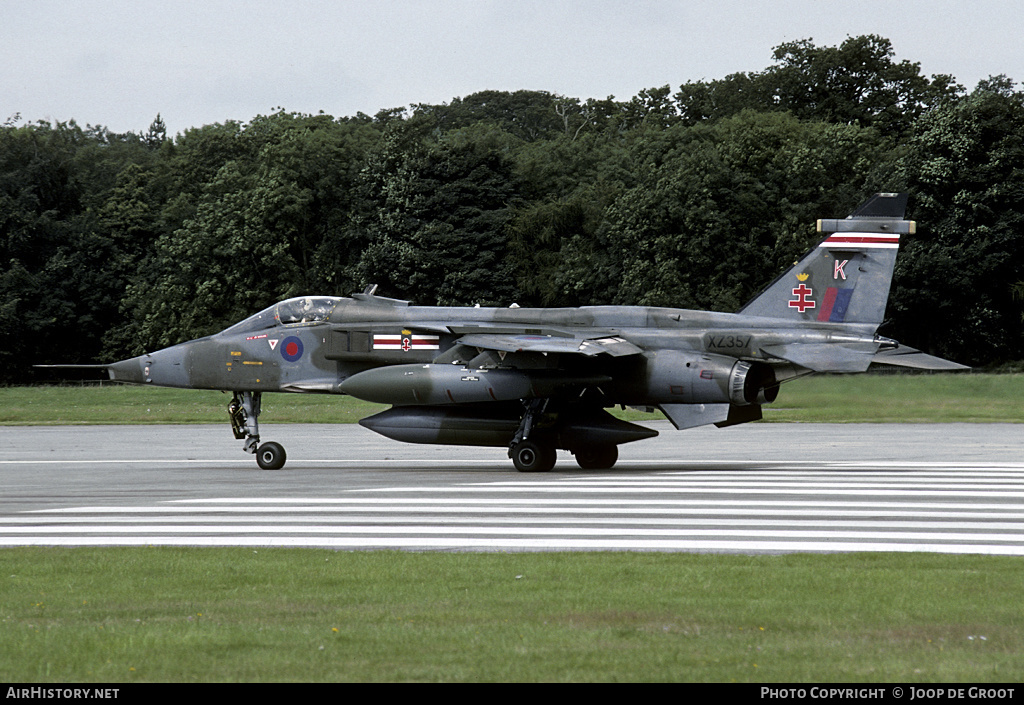Aircraft Photo of XZ357 | Sepecat Jaguar GR1A | UK - Air Force | AirHistory.net #63022