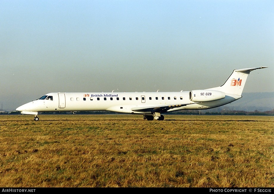 Aircraft Photo of SE-DZB | Embraer ERJ-145EP (EMB-145EP) | British Midland Airways - BMA | AirHistory.net #63031