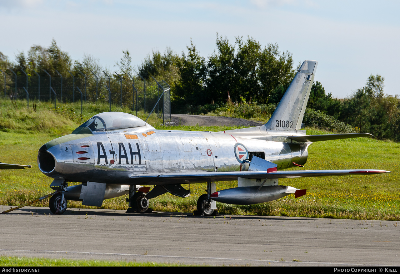 Aircraft Photo of 31082 | North American F-86F Sabre | Norway - Air Force | AirHistory.net #63050