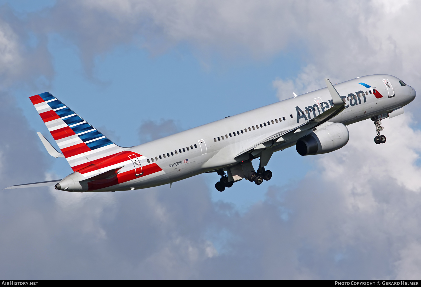 Aircraft Photo of N206UW | Boeing 757-2B7 | American Airlines | AirHistory.net #63051