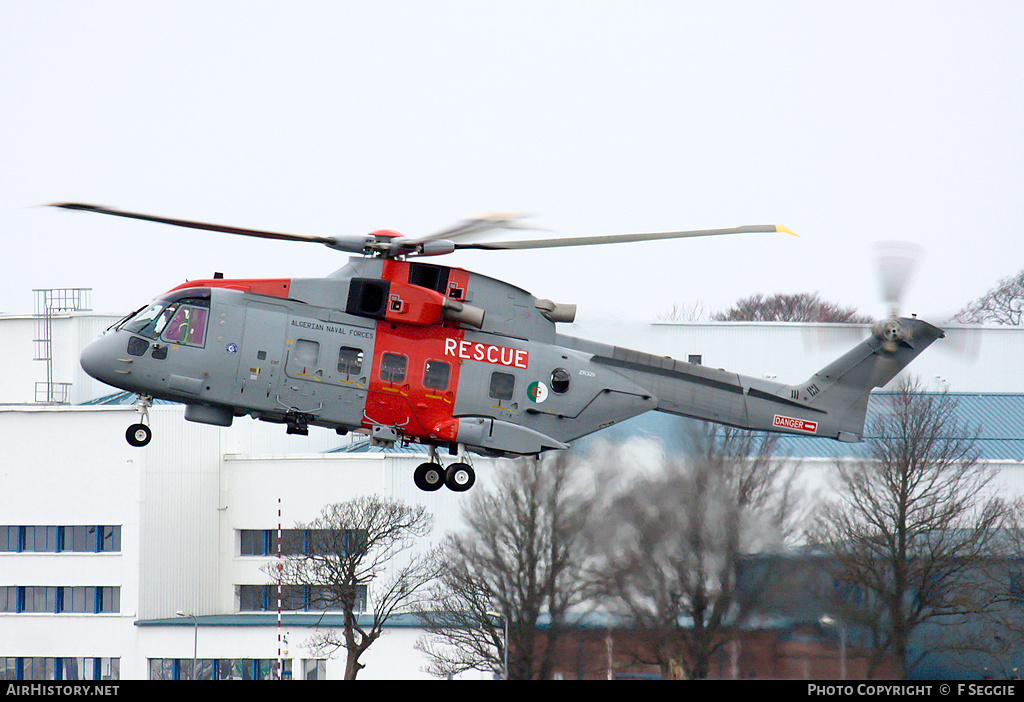 Aircraft Photo of ZR329 | AgustaWestland AW101-610 | Algeria - Navy | AirHistory.net #63076