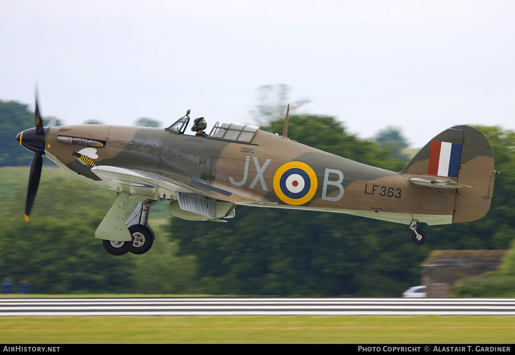 Aircraft Photo of LF363 | Hawker Hurricane Mk2C | UK - Air Force | AirHistory.net #63082
