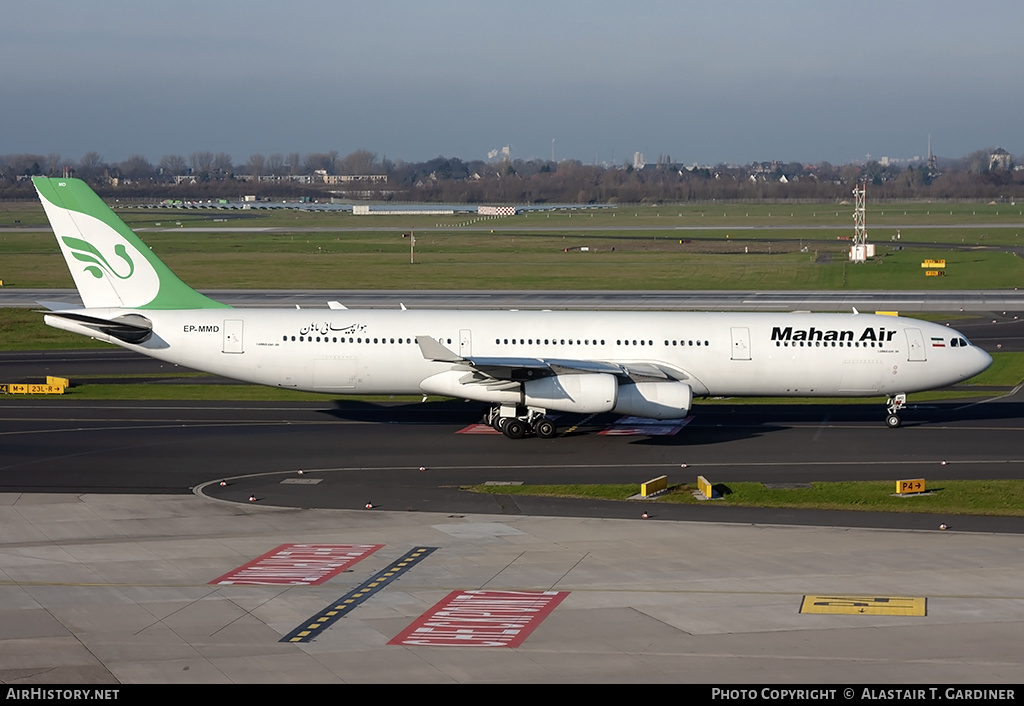 Aircraft Photo of EP-MMD | Airbus A340-313 | Mahan Air | AirHistory.net #63104
