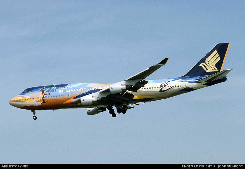 Aircraft Photo of 9V-SPK | Boeing 747-412 | Singapore Airlines | AirHistory.net #63107