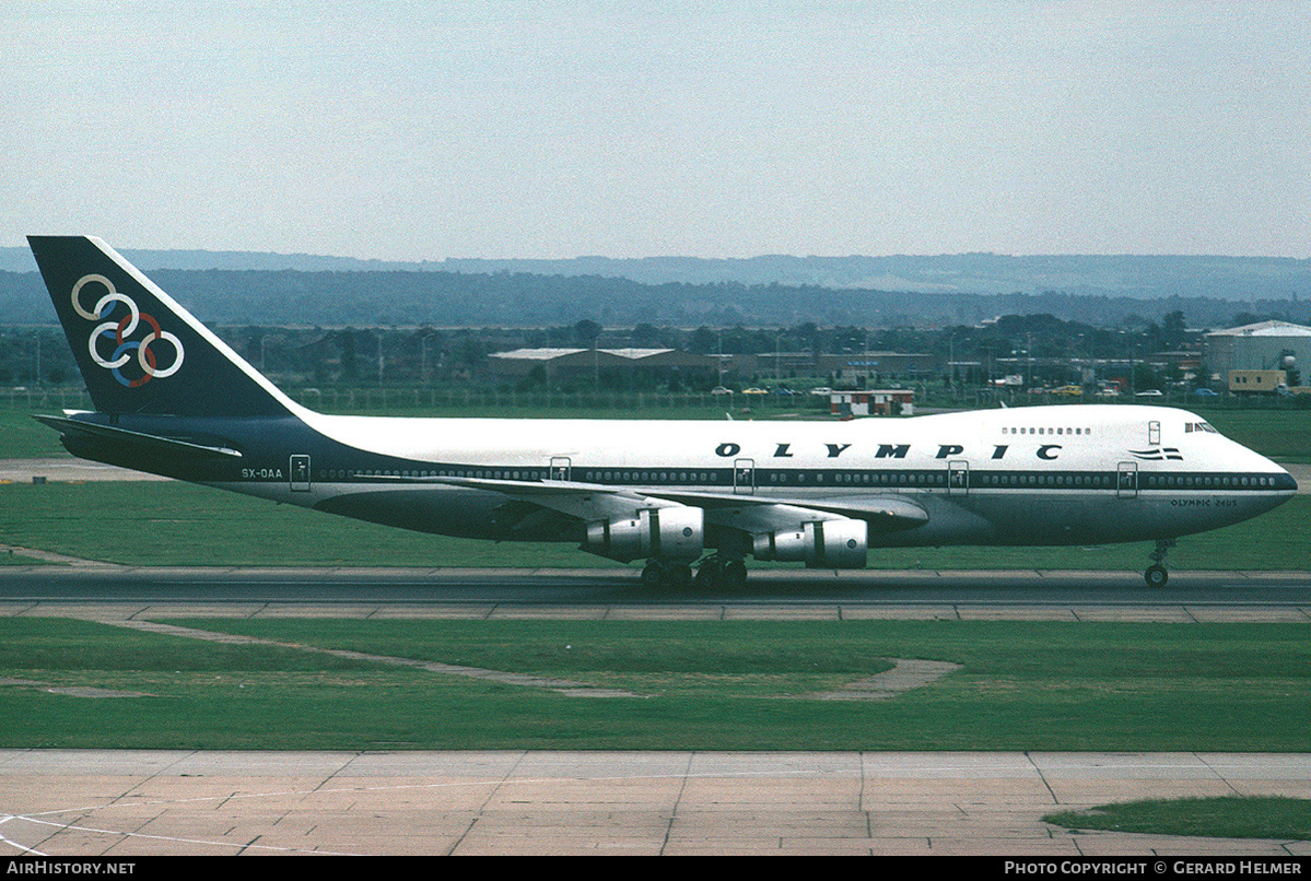 Aircraft Photo of SX-OAA | Boeing 747-284B | Olympic | AirHistory.net #63119