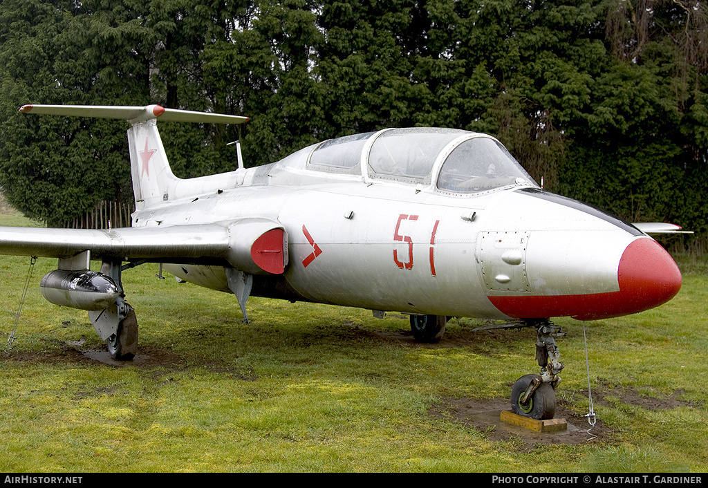 Aircraft Photo of YL-PAG / 51 red | Aero L-29 Delfin | AirHistory.net #63121